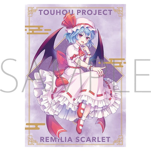 『東方Project』ミニクリアポスター/レミリア・スカーレット